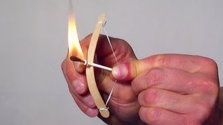 How to Make a Mini Bow and Arrow