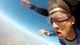 Birthday Surprise Prank! (THROWN OUT OF AN AIRPLANE)